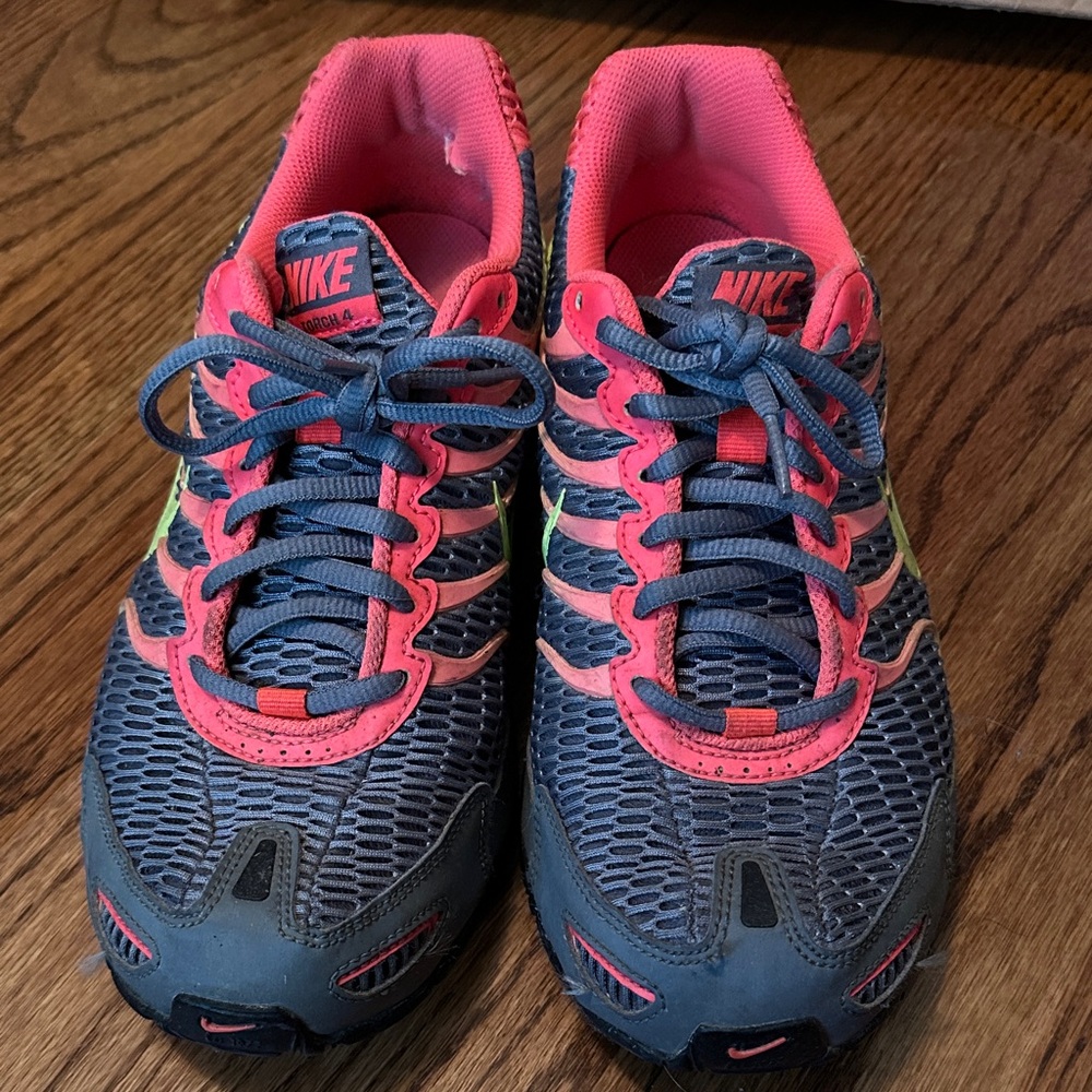 Nike Vibrant Pink and gray Sneakers